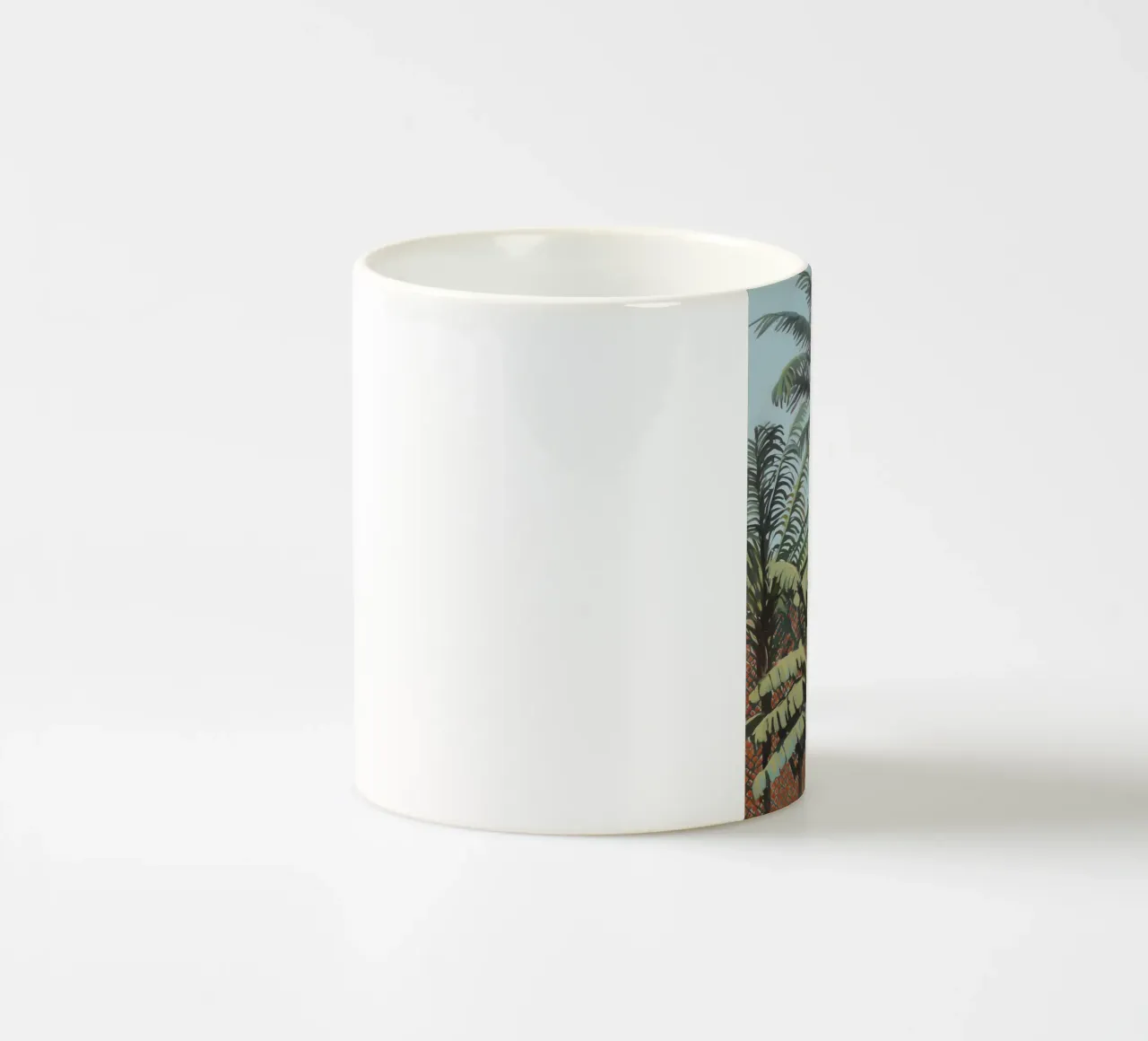 Fantasie floreali di Palmen tazza in ceramica da Carinaprint