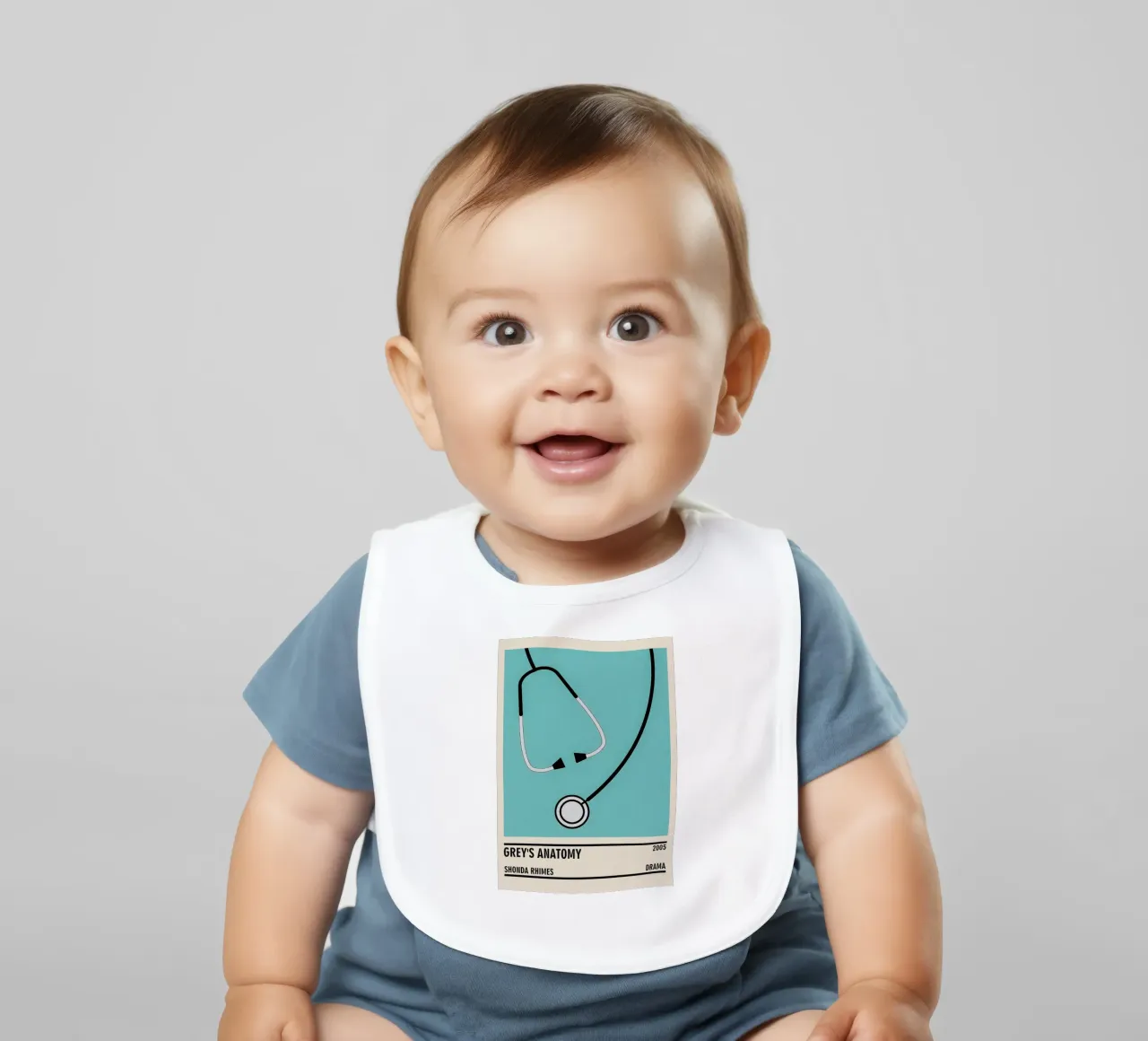 Grey's Anatomy bavaglino da TheArtstudio