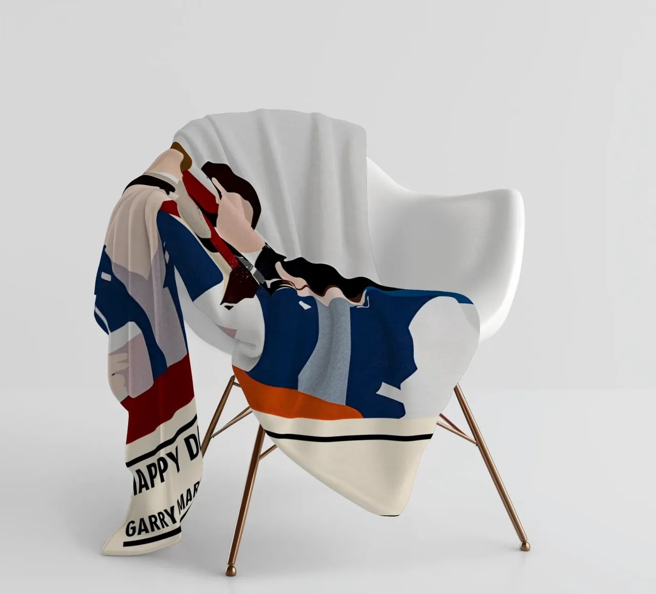 Happy Days coperta in pile da TheArtstudio