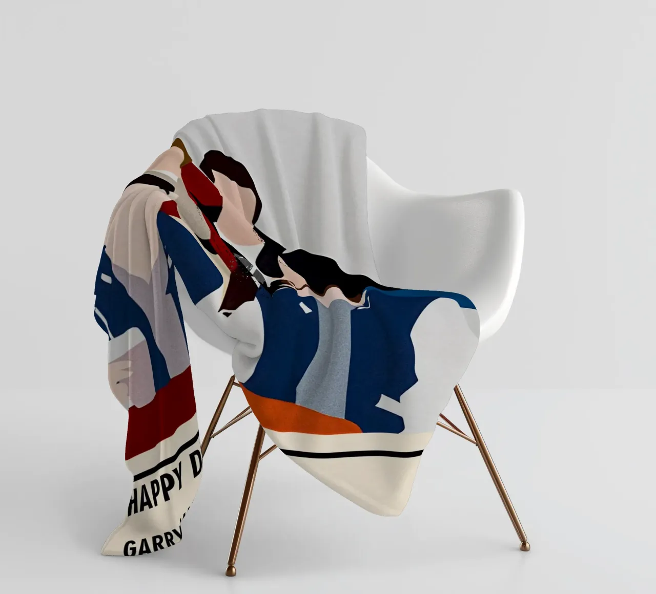 Happy Days coperta in pile da TheArtstudio
