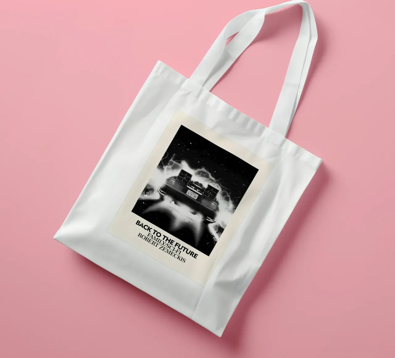 Back To The Future tote bag by FreeArtStudio