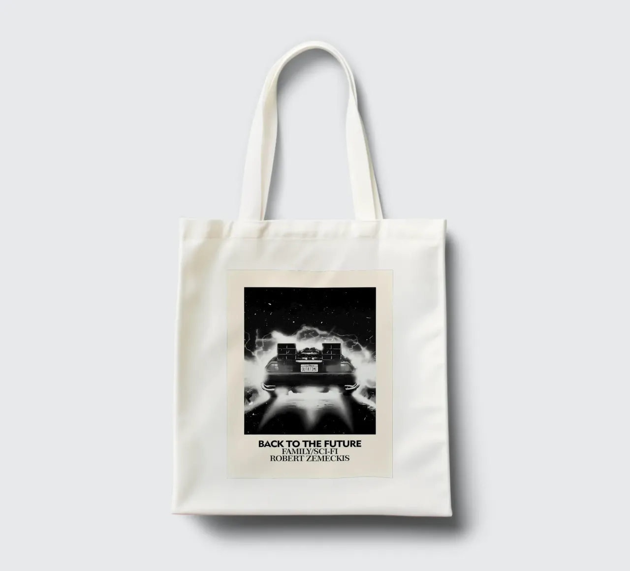Back To The Future tote bag by FreeArtStudio