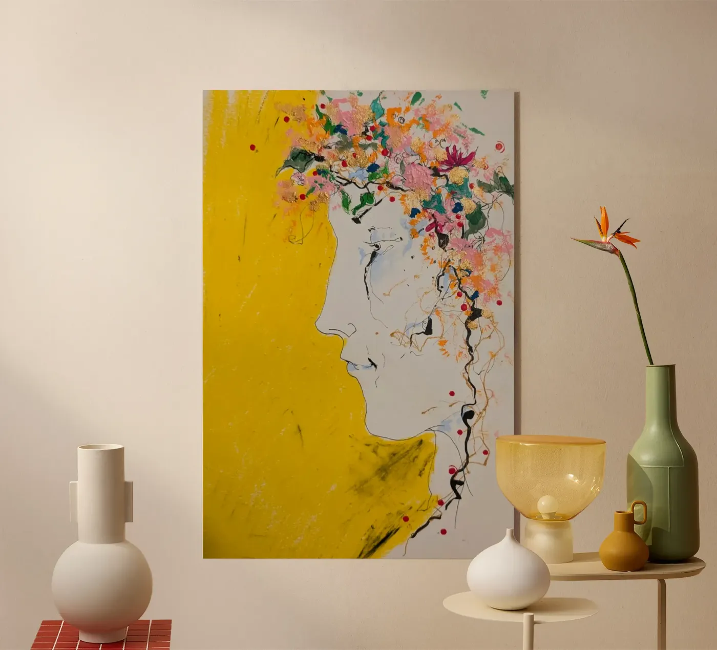 IRENE Acryl-Glas von Bénédicte Berthod