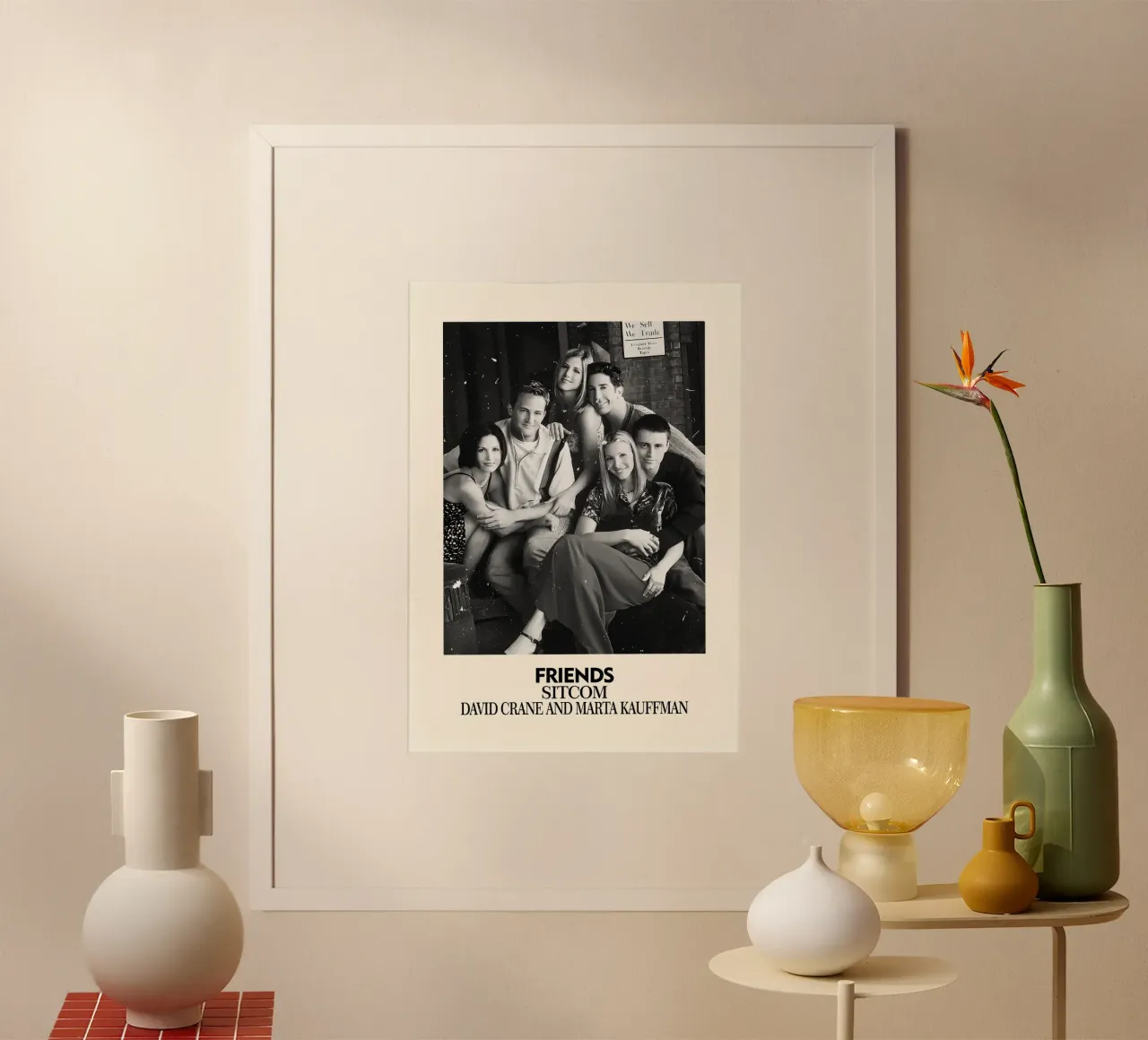 Friends poster con telaio in plastica da FreeArtStudio