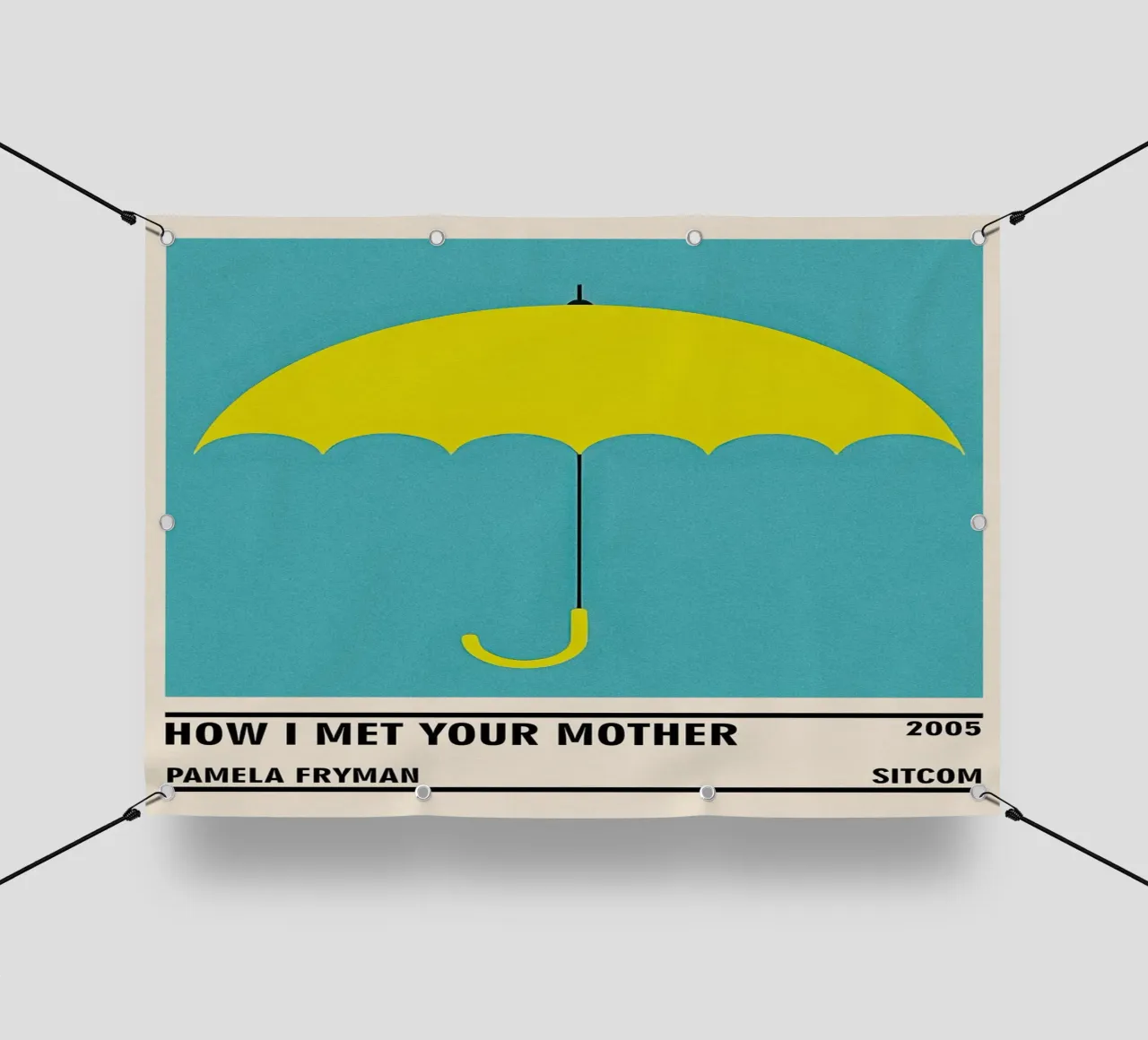 How I Met Your Mother telo in pvc da TheArtstudio