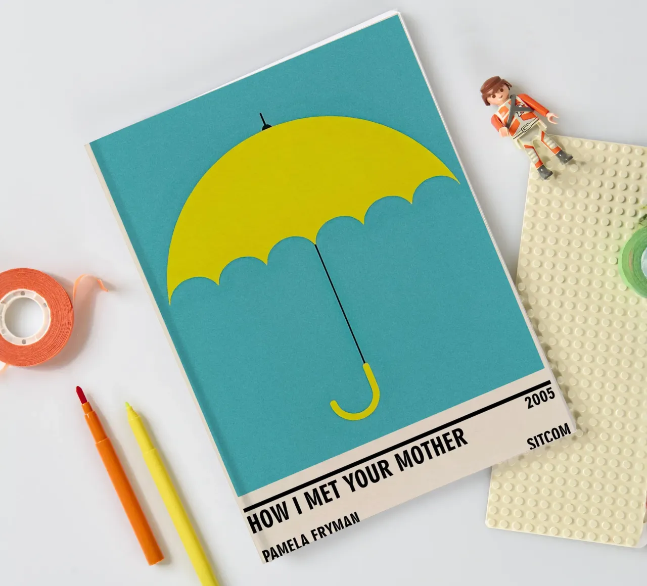 How I Met Your Mother notebook by TheArtstudio
