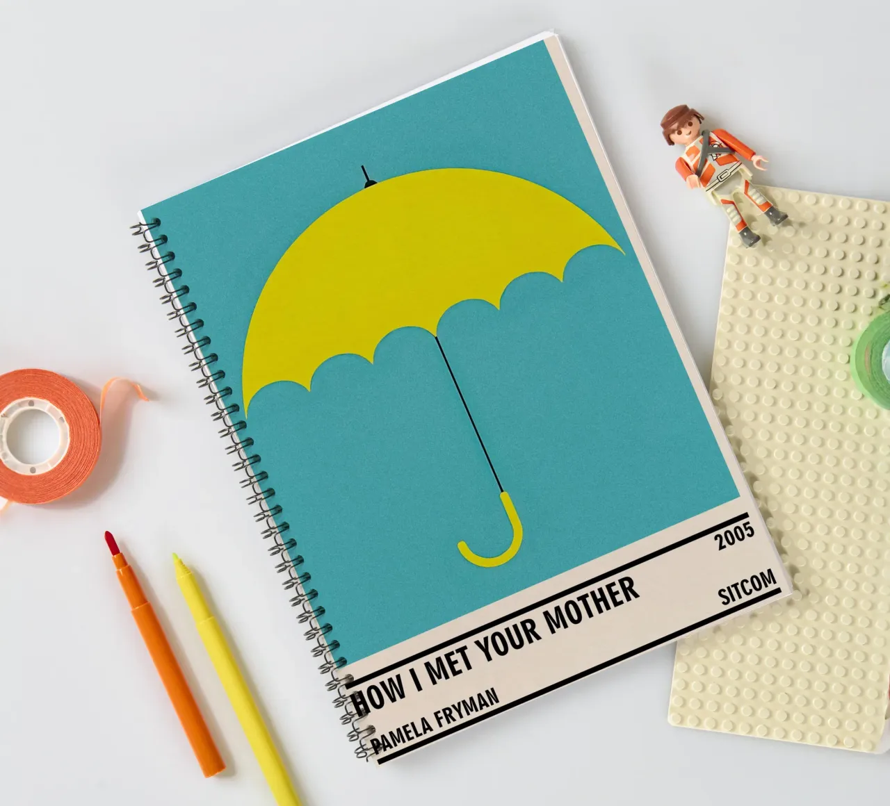 How I Met Your Mother diario ad anelli da TheArtstudio