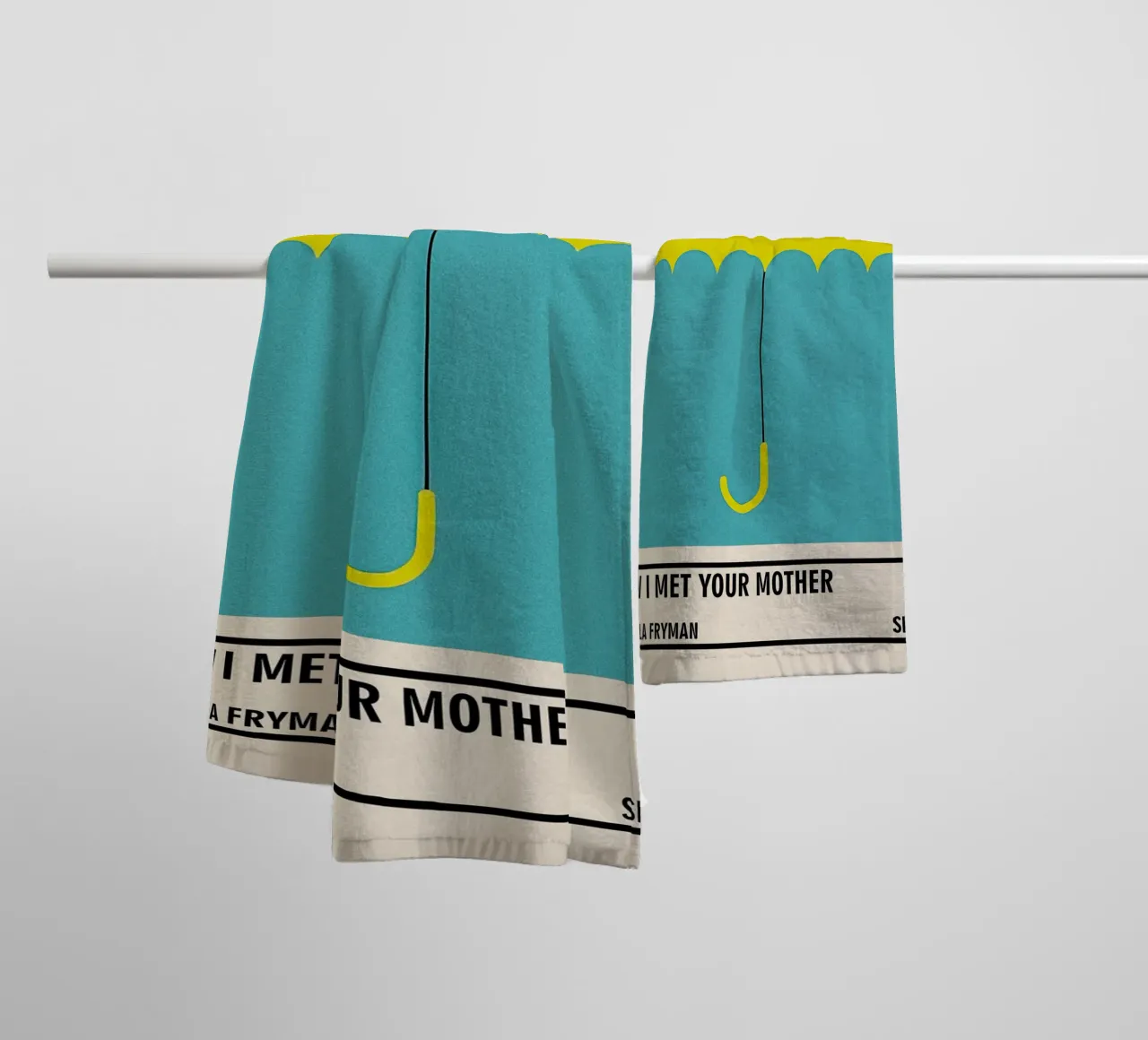 How I Met Your Mother badhanddoek van TheArtstudio