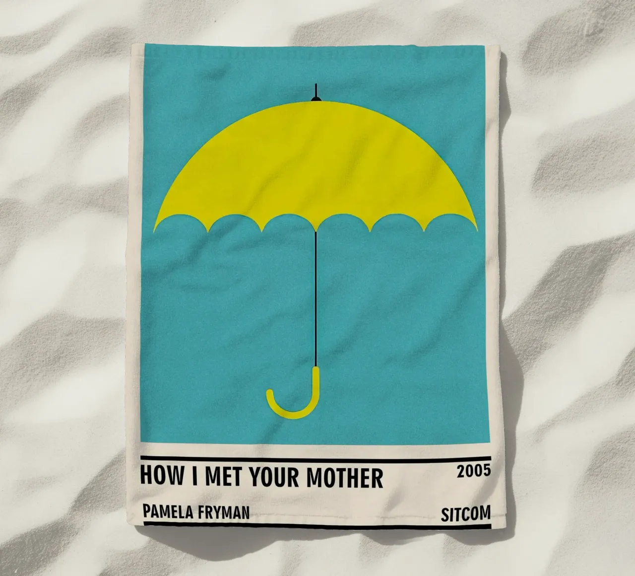 How I Met Your Mother beach towel by TheArtstudio