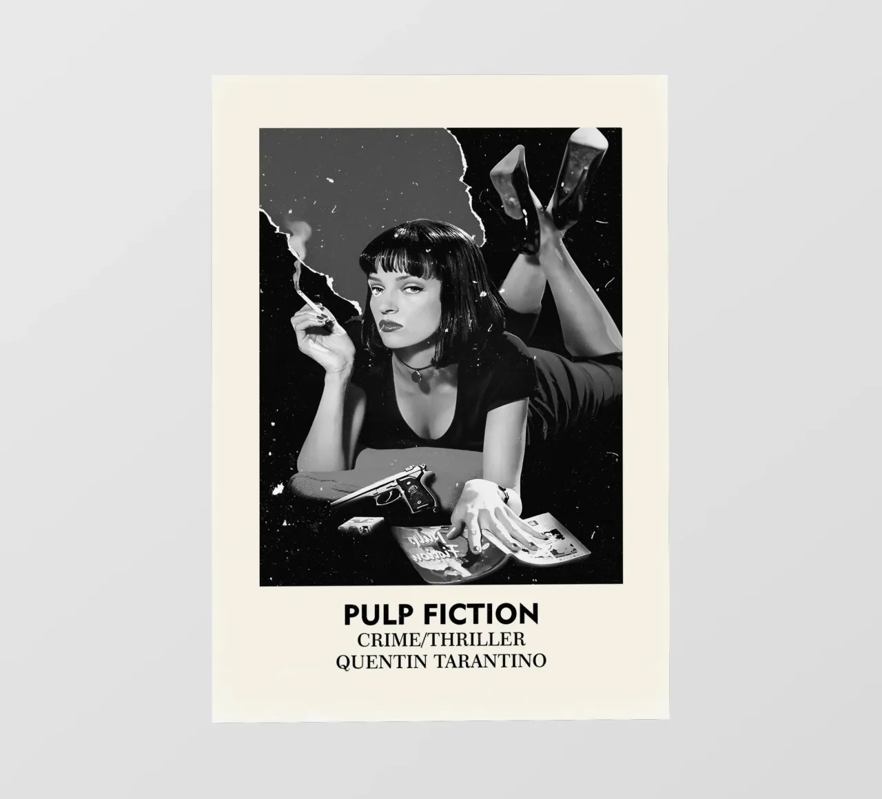 Pulp Fiction telo in pvc da FreeArtStudio