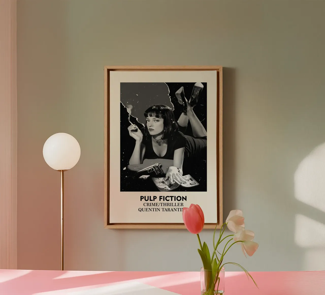 Pulp Fiction canvas by FreeArtStudio