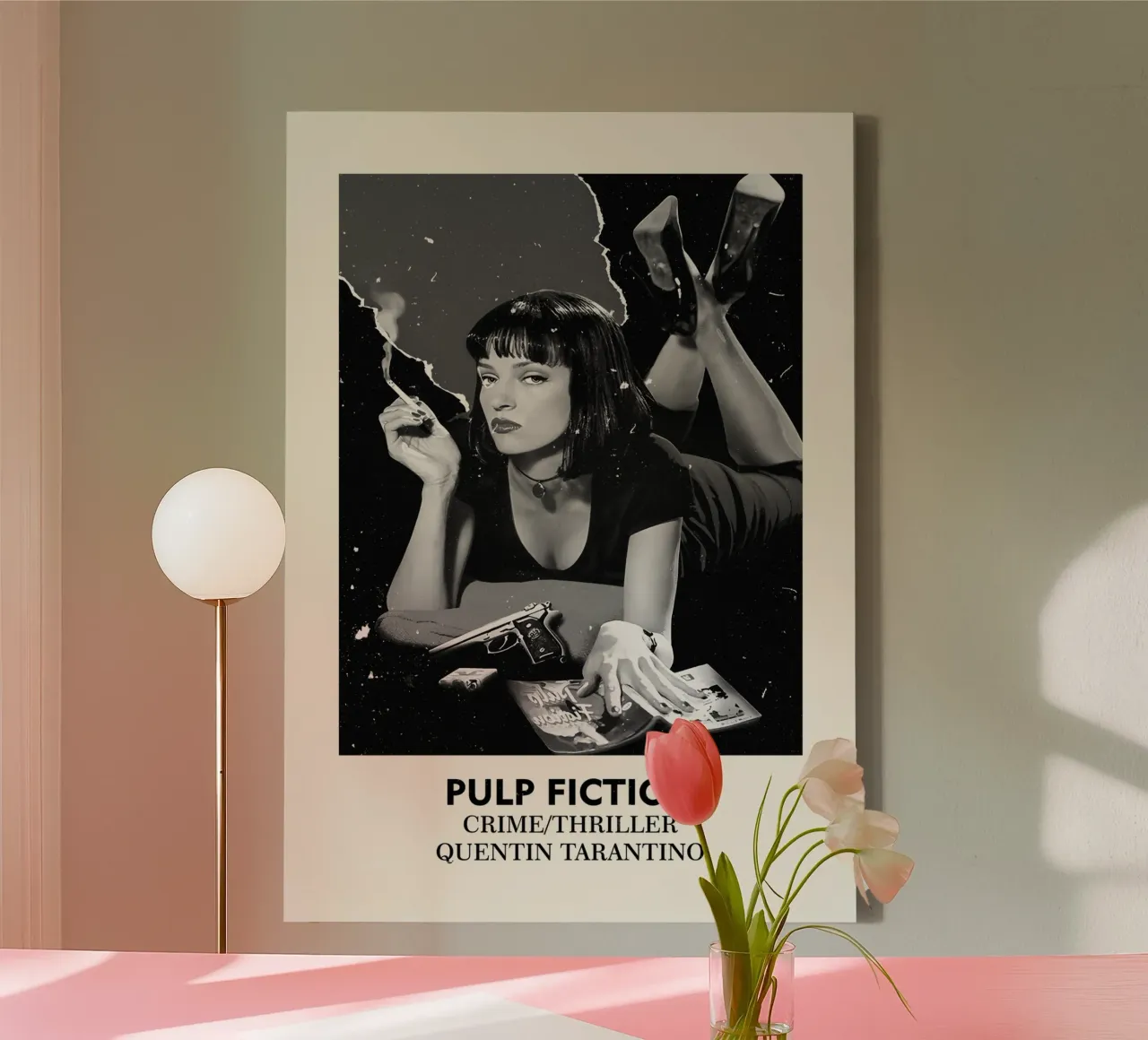 Pulp Fiction canvas by FreeArtStudio