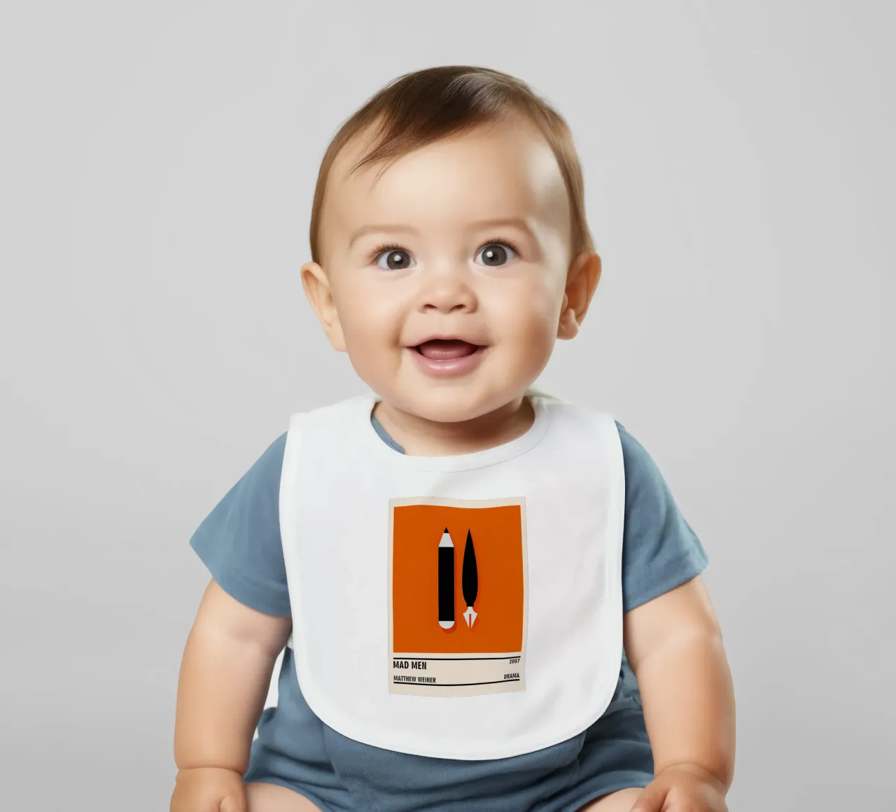 Mad Men bavaglino da TheArtstudio