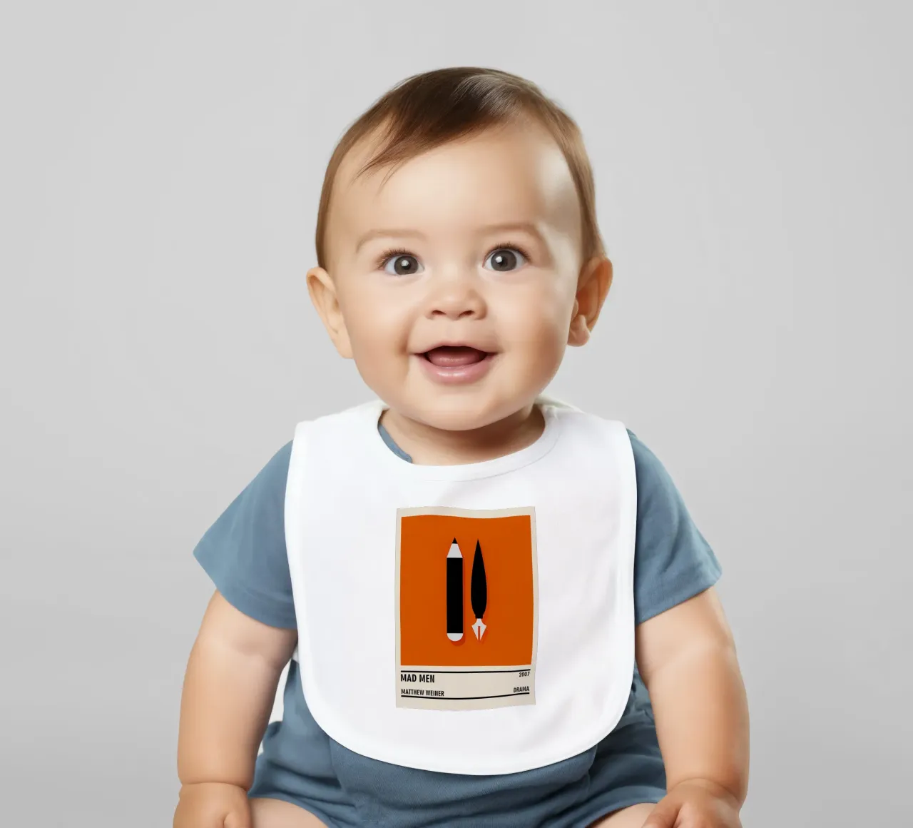 Mad Men bavaglino da TheArtstudio