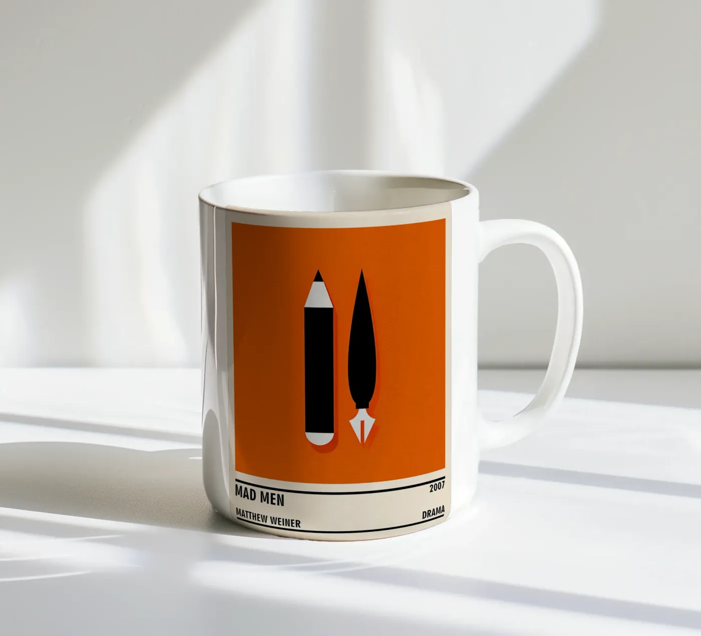 Mad Men ceramic mug by TheArtstudio