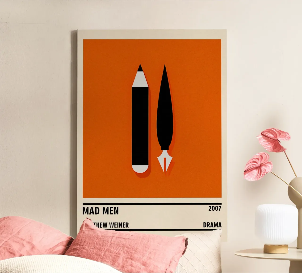 Mad Men tela con Cornice a cassetta da TheArtstudio