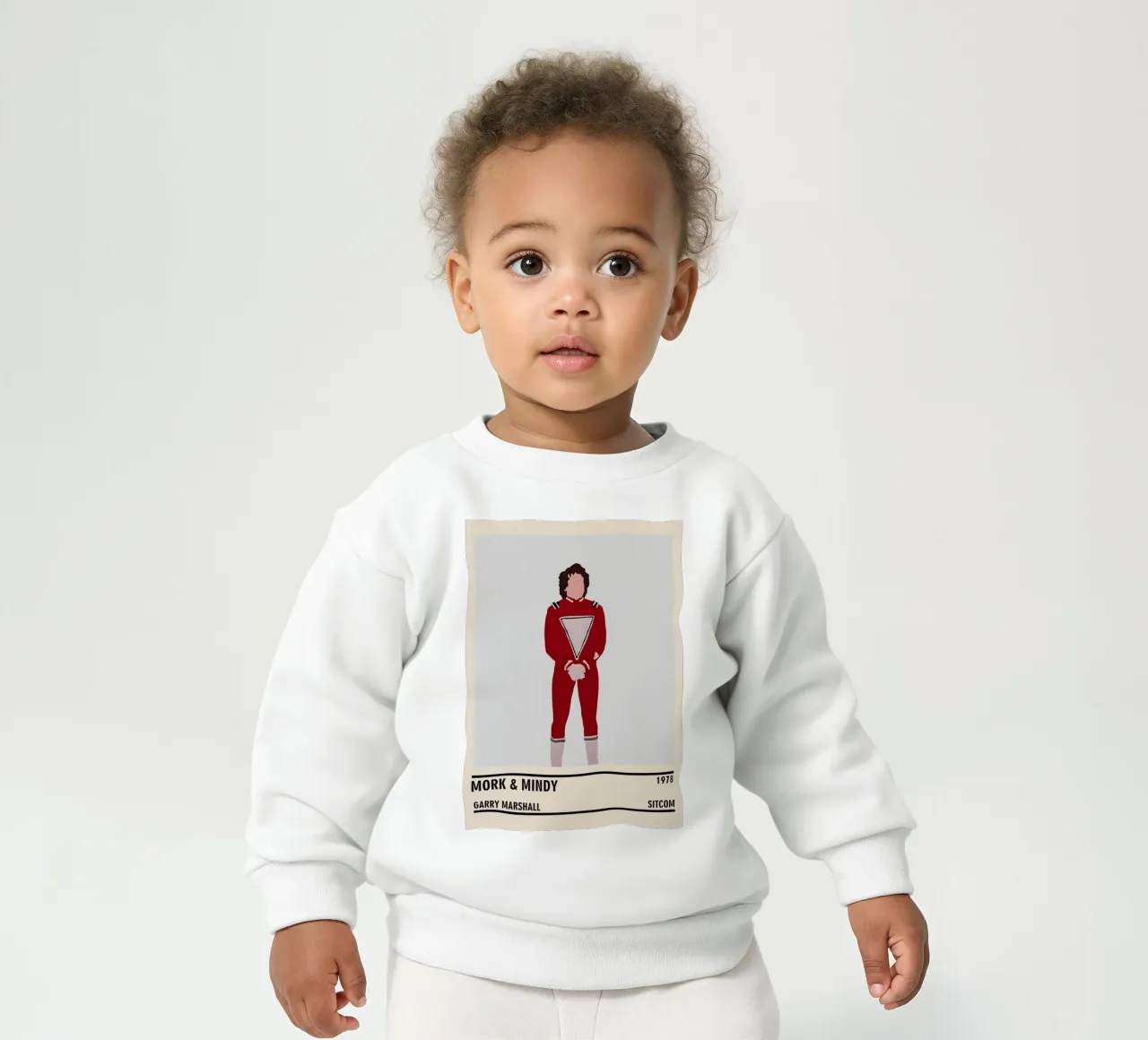 Mork & Mindy felpa neonato da TheArtstudio