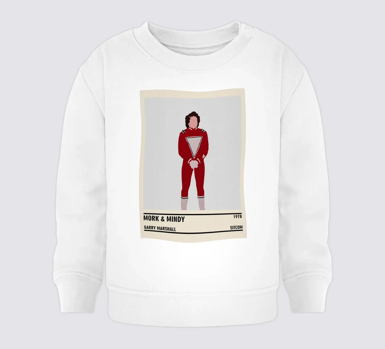 Mork & Mindy felpa neonato da TheArtstudio