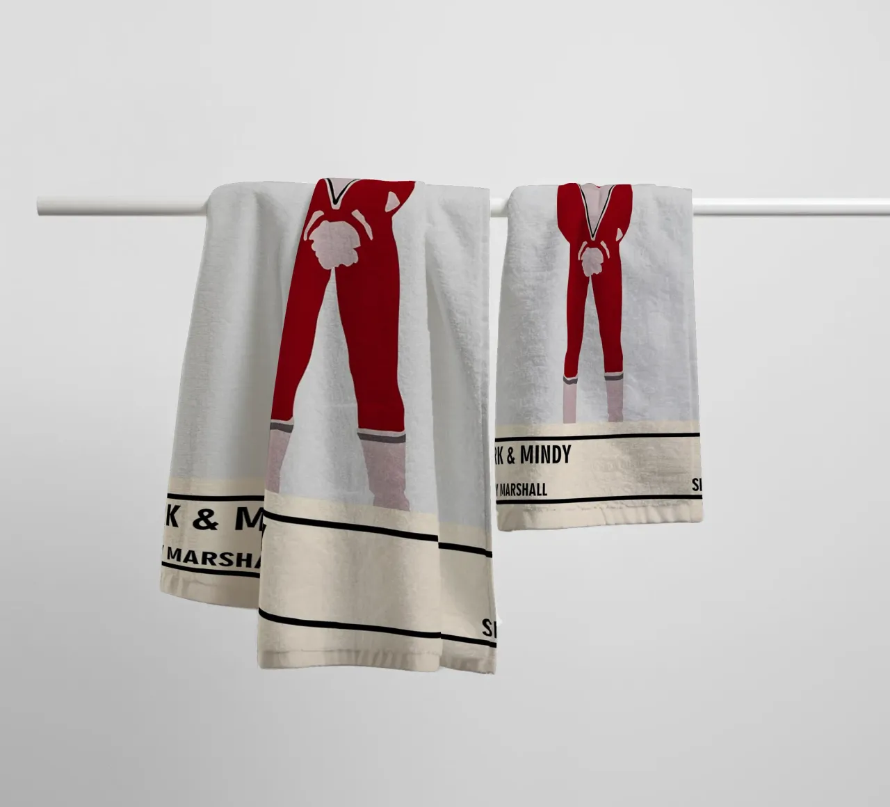 Mork & Mindy asciugamano da bagno da TheArtstudio