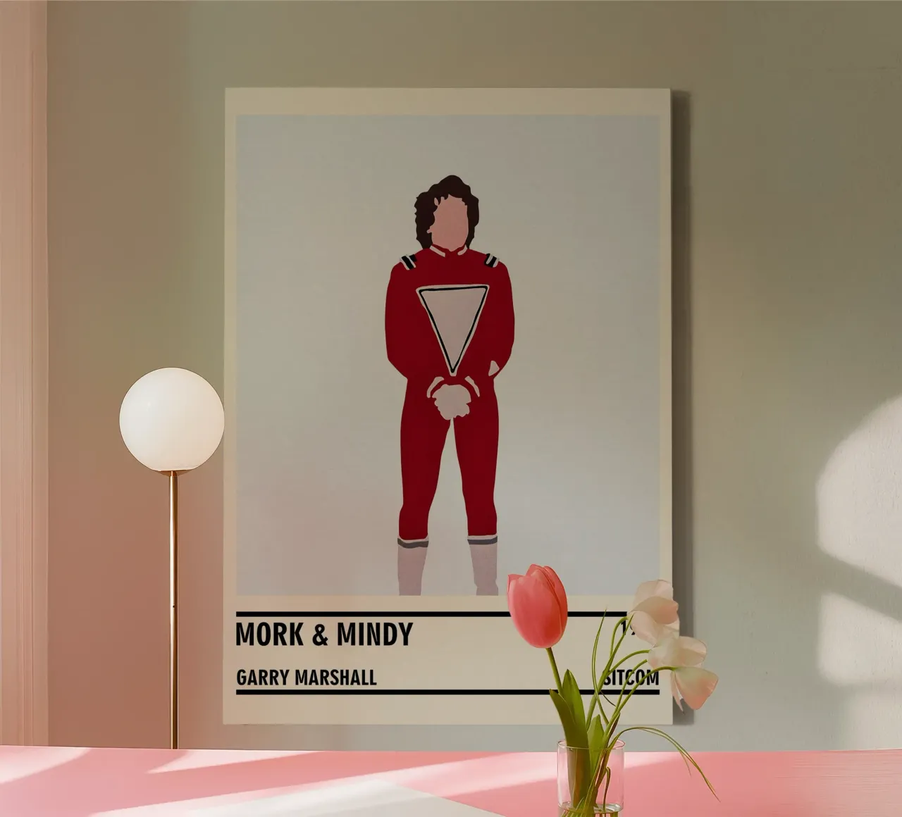 Mork & Mindy tela con Cornice a cassetta da TheArtstudio