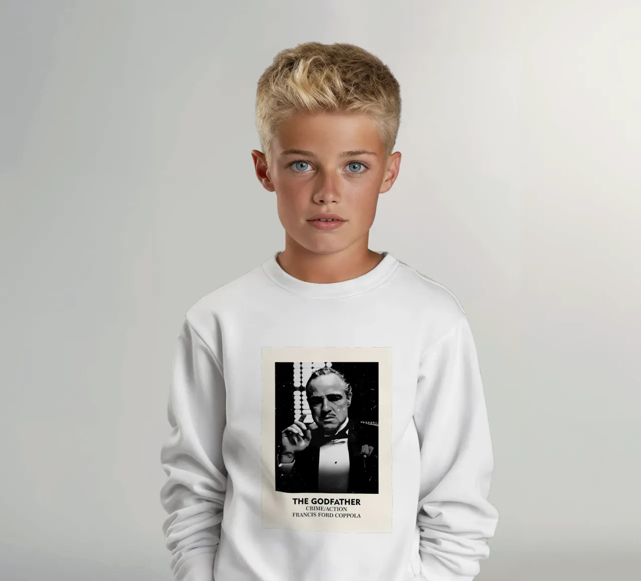 The Godfather kids sweatshirt by FreeArtStudio