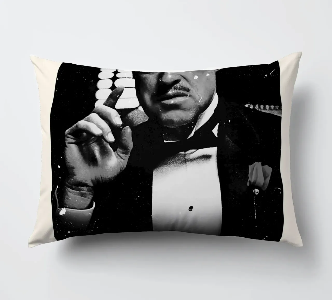 The Godfather decorative cushion by FreeArtStudio
