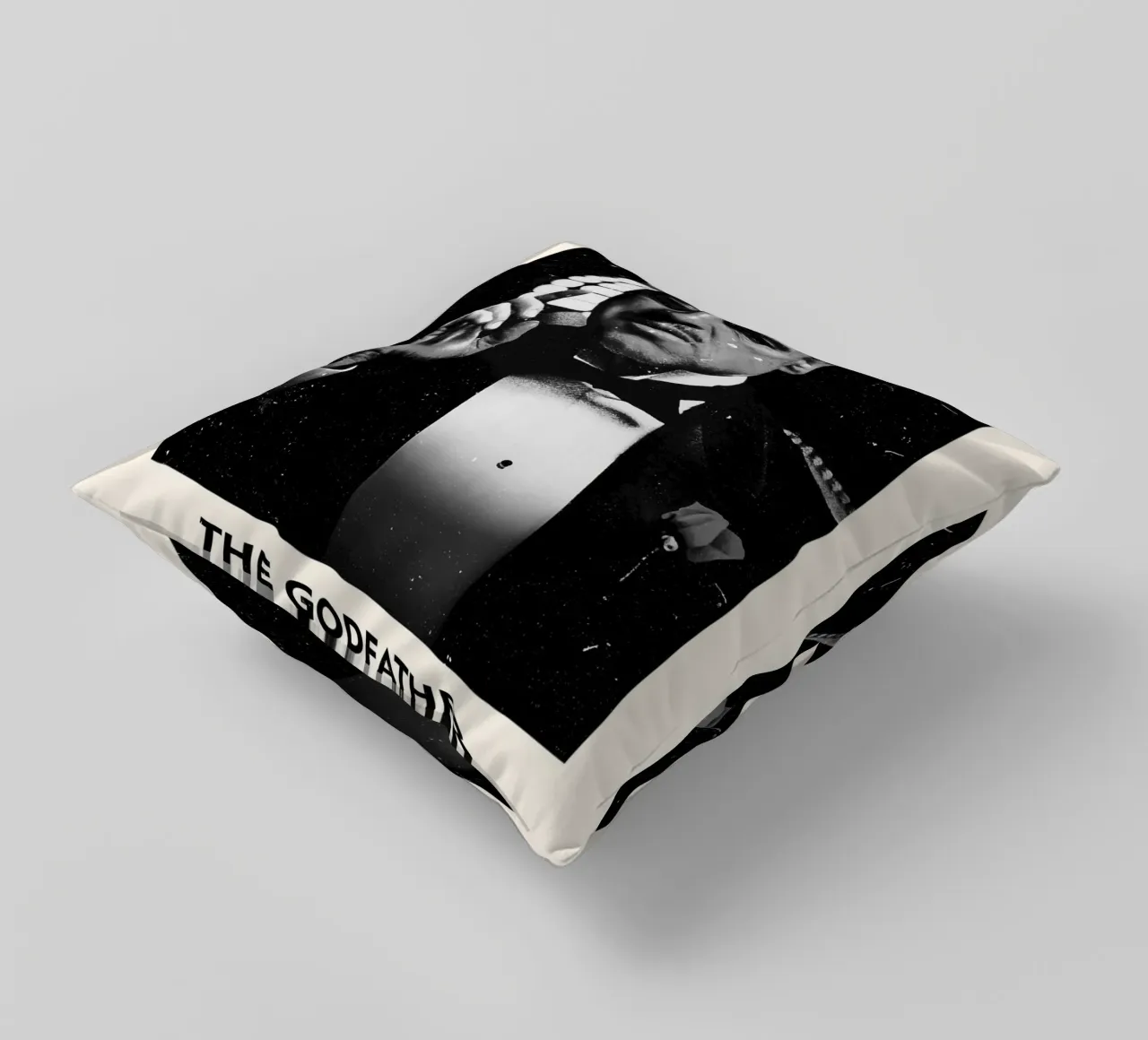 The Godfather decorative cushion by FreeArtStudio