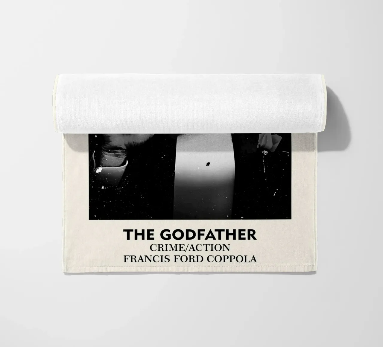 The Godfather beach towel by FreeArtStudio