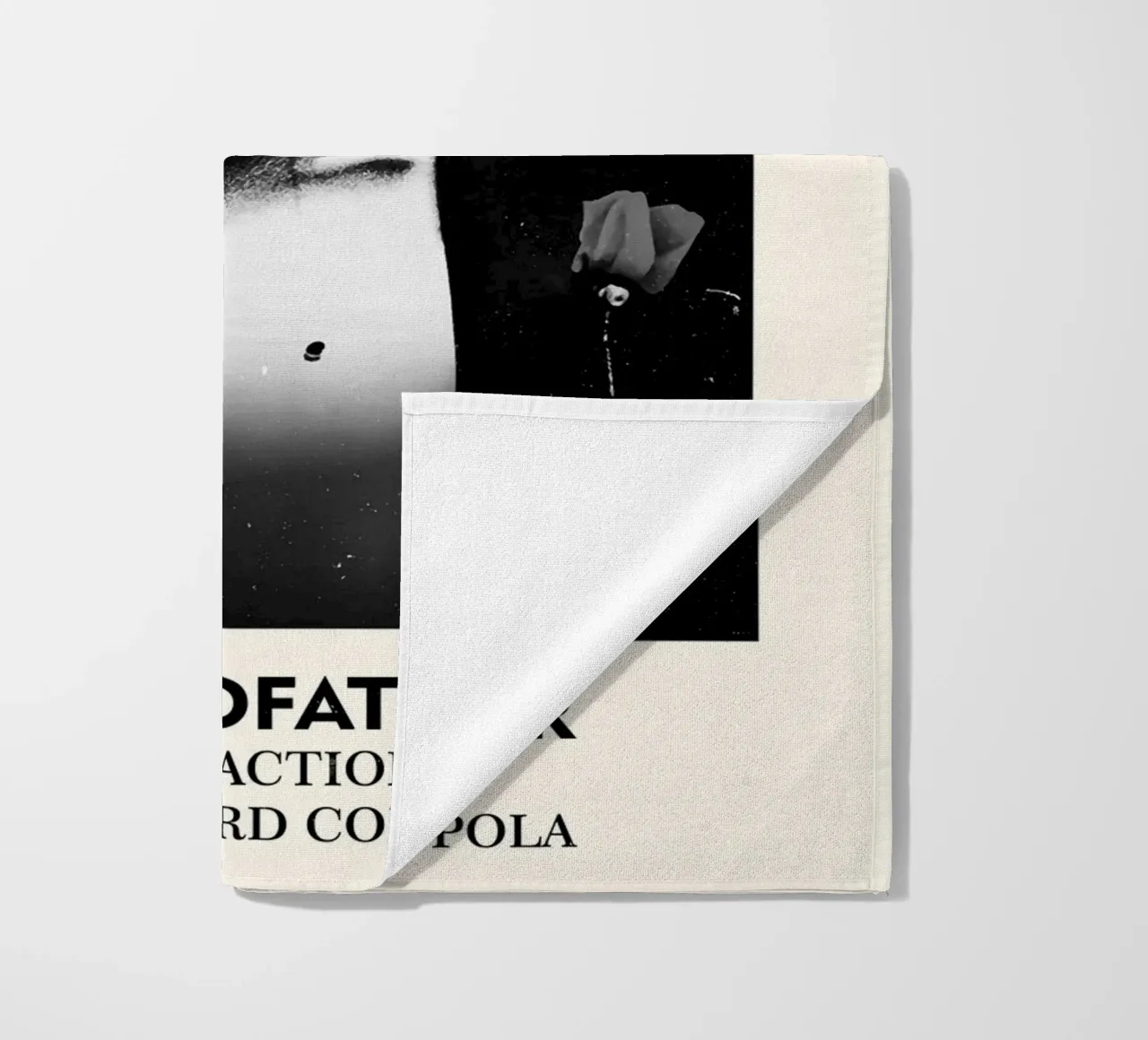 The Godfather beach towel by FreeArtStudio