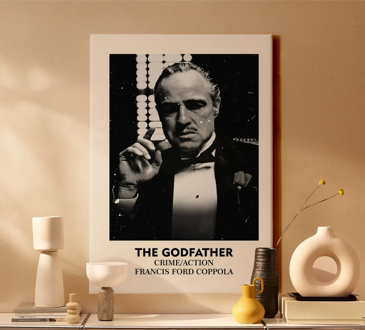 The Godfather Leinwand von FreeArtStudio