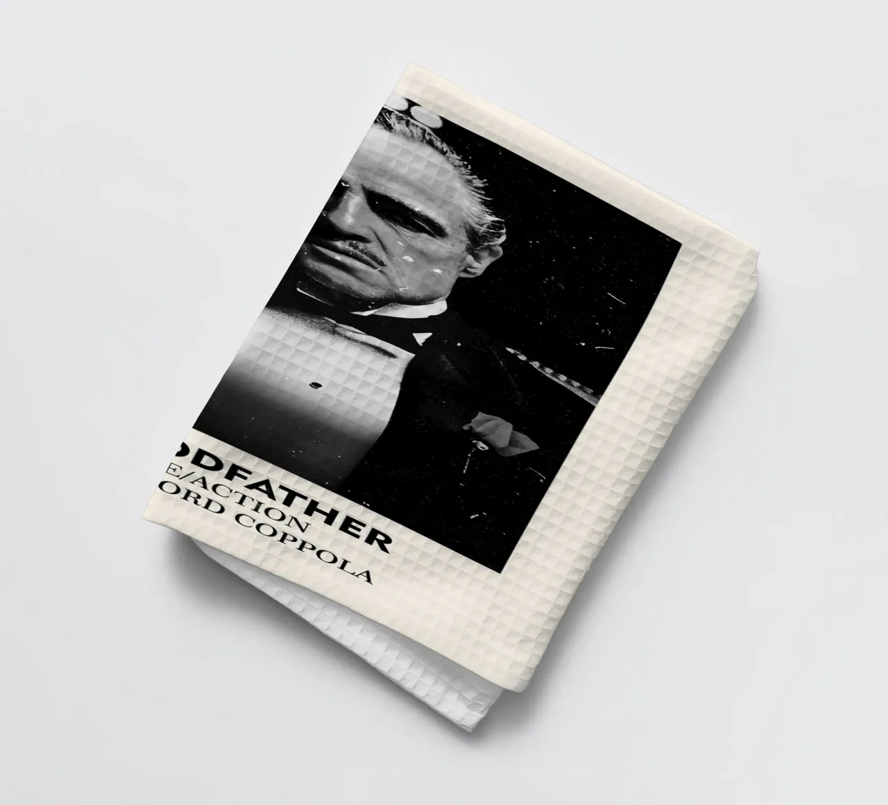 The Godfather tea towel by FreeArtStudio