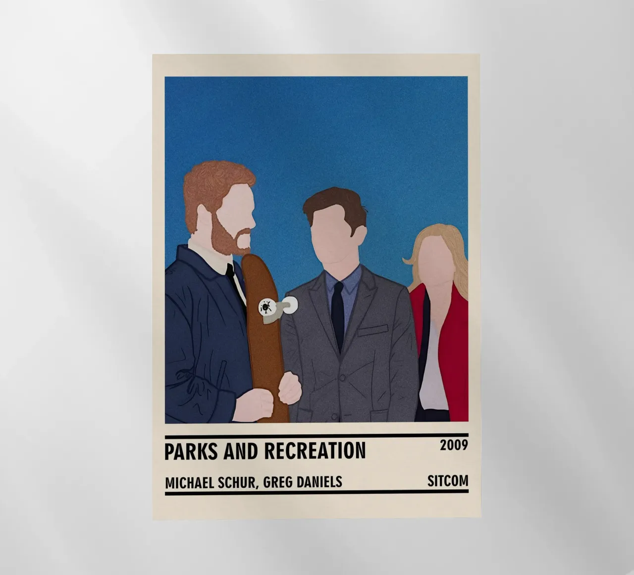 Parks and Recreation pellicola backlit da TheArtstudio