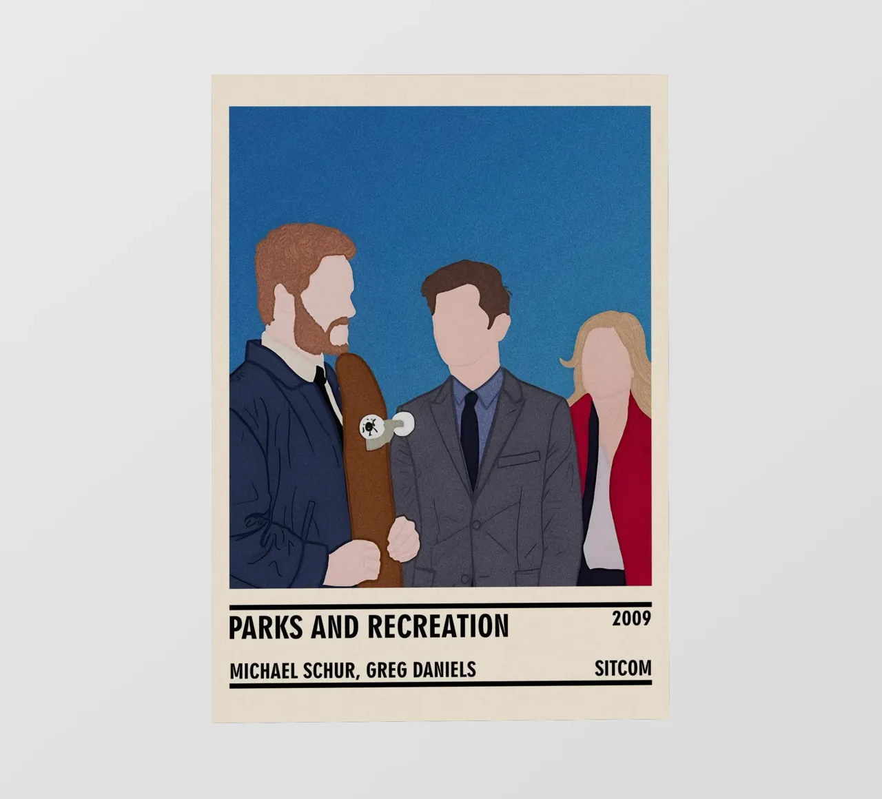 Parks and Recreation telo in pvc da TheArtstudio