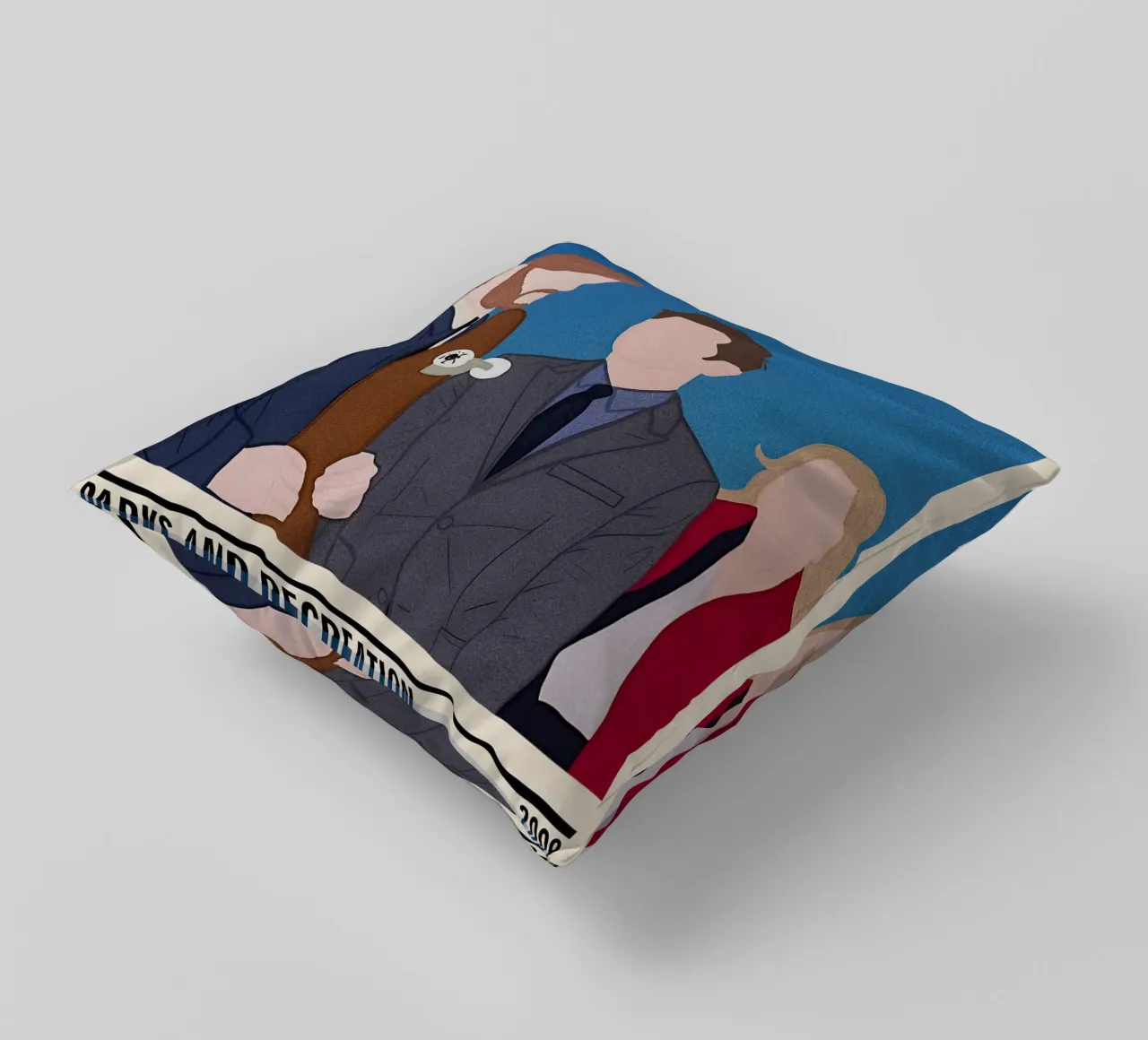 Parks and Recreation cuscino da TheArtstudio