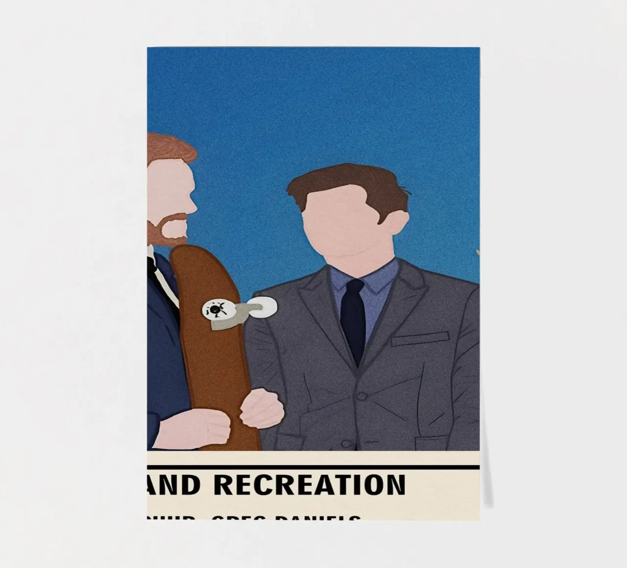 Parks and Recreation Stickerbogen von TheArtstudio
