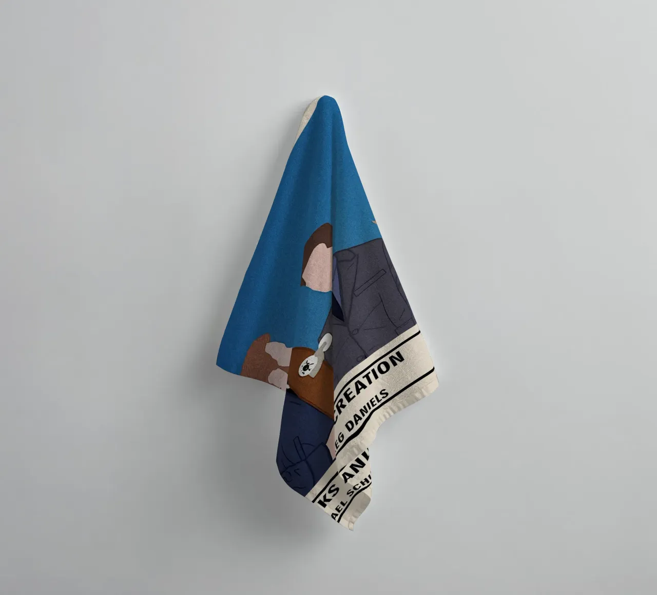 Parks and Recreation asciugamano da bagno da TheArtstudio