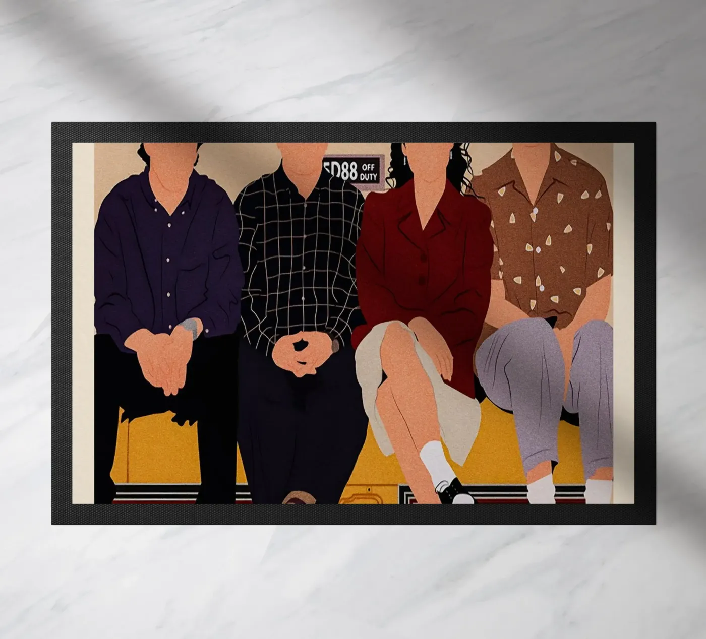Seinfeld doormat by TheArtstudio