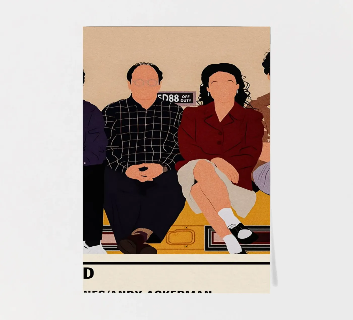 Seinfeld sticker sheet by TheArtstudio