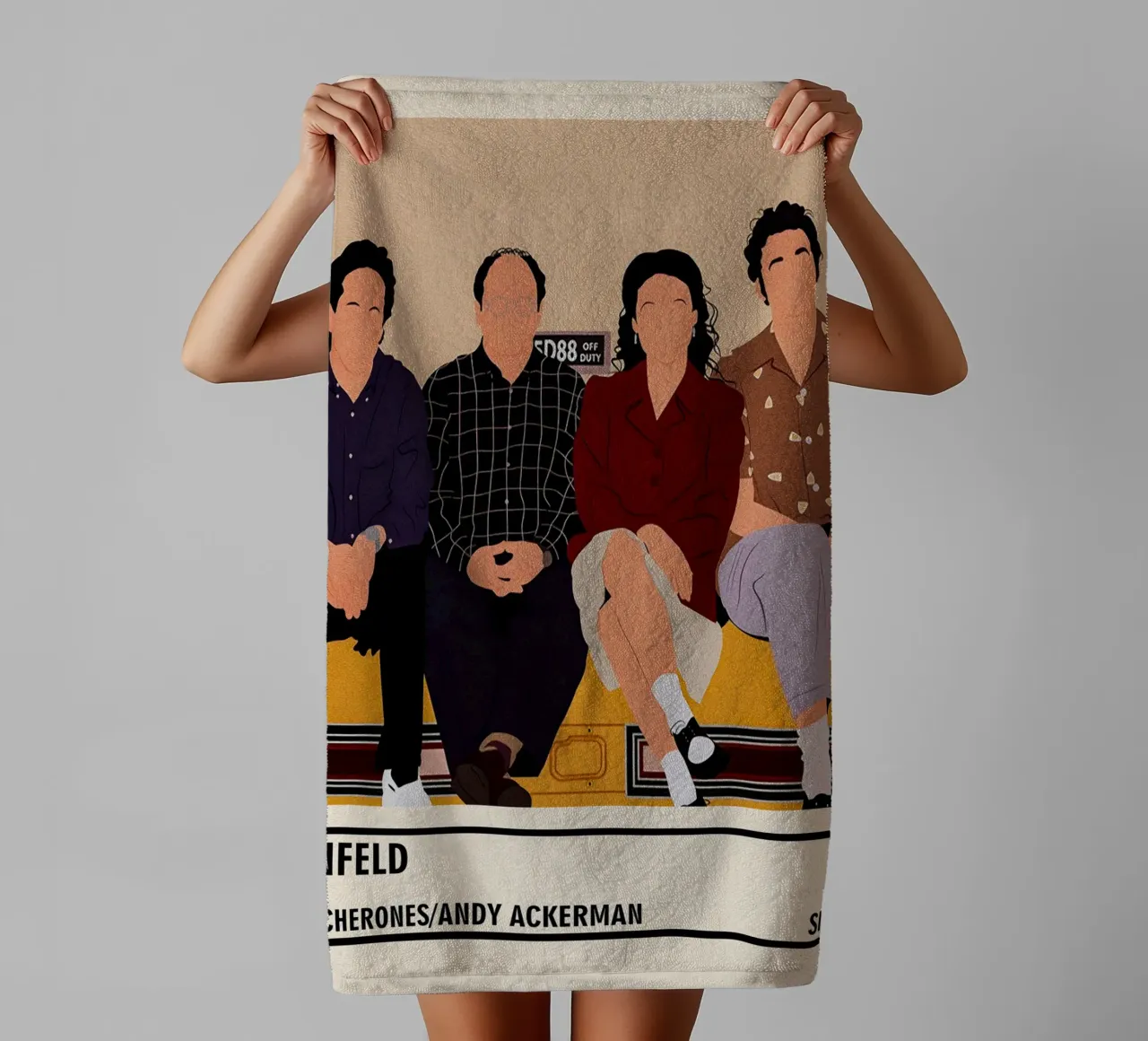 Seinfeld asciugamano da bagno da TheArtstudio