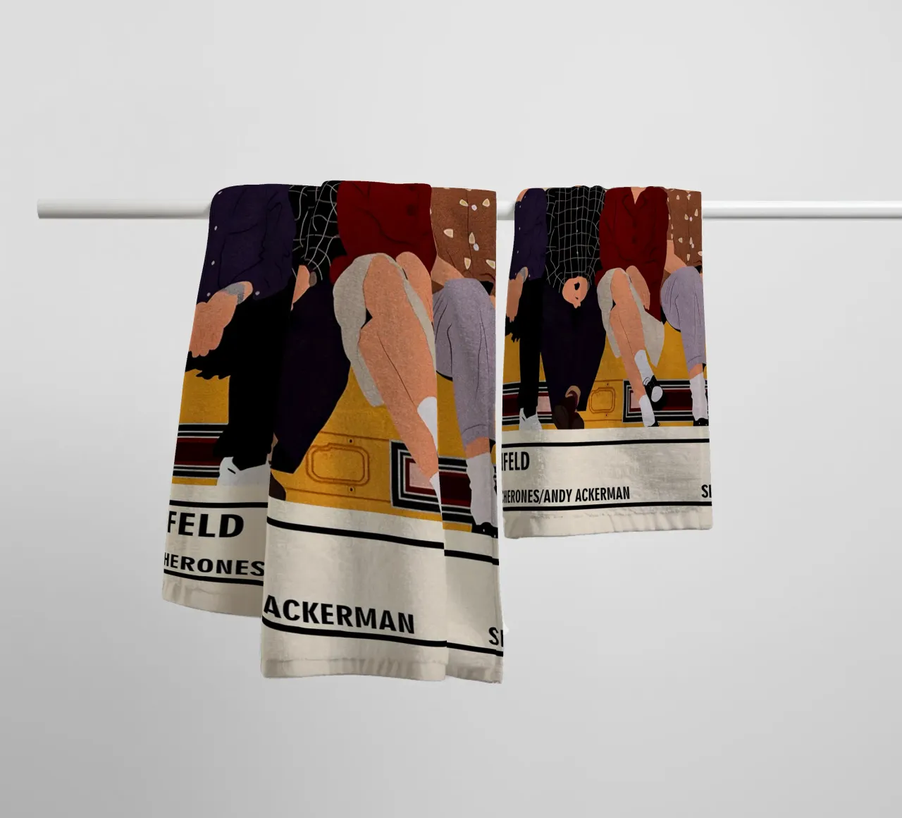 Seinfeld asciugamano da bagno da TheArtstudio