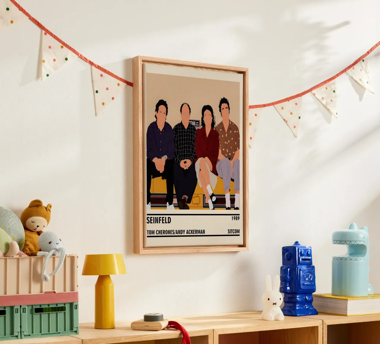 Seinfeld canvas met Baklijst van TheArtstudio