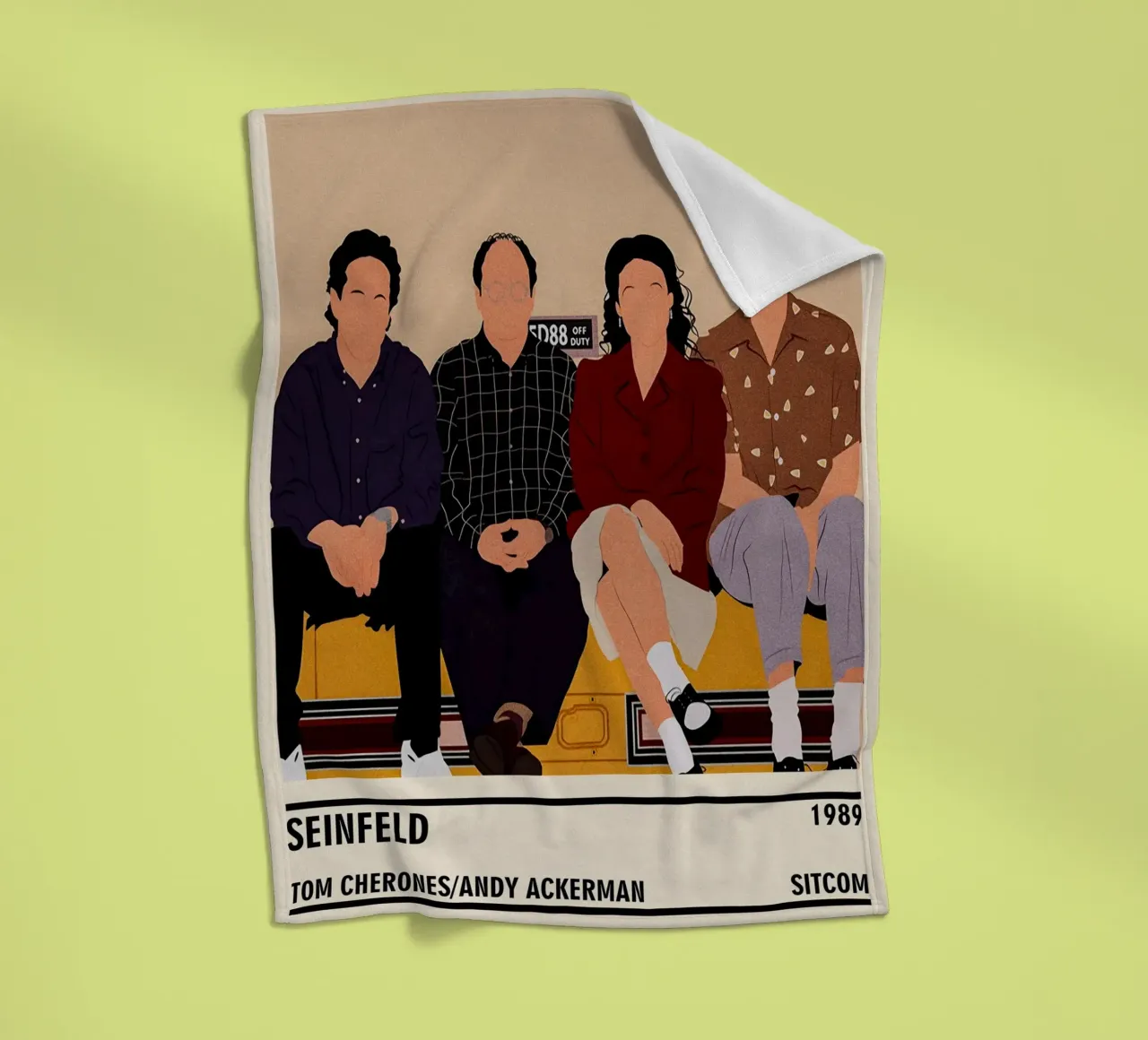 Seinfeld coperta in pile da TheArtstudio