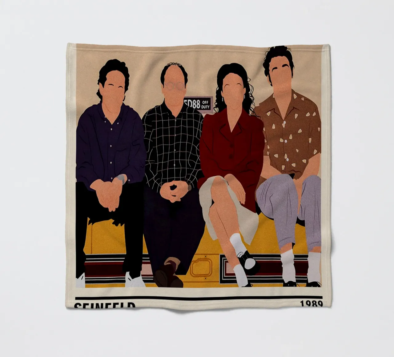Seinfeld coperta in pile da TheArtstudio