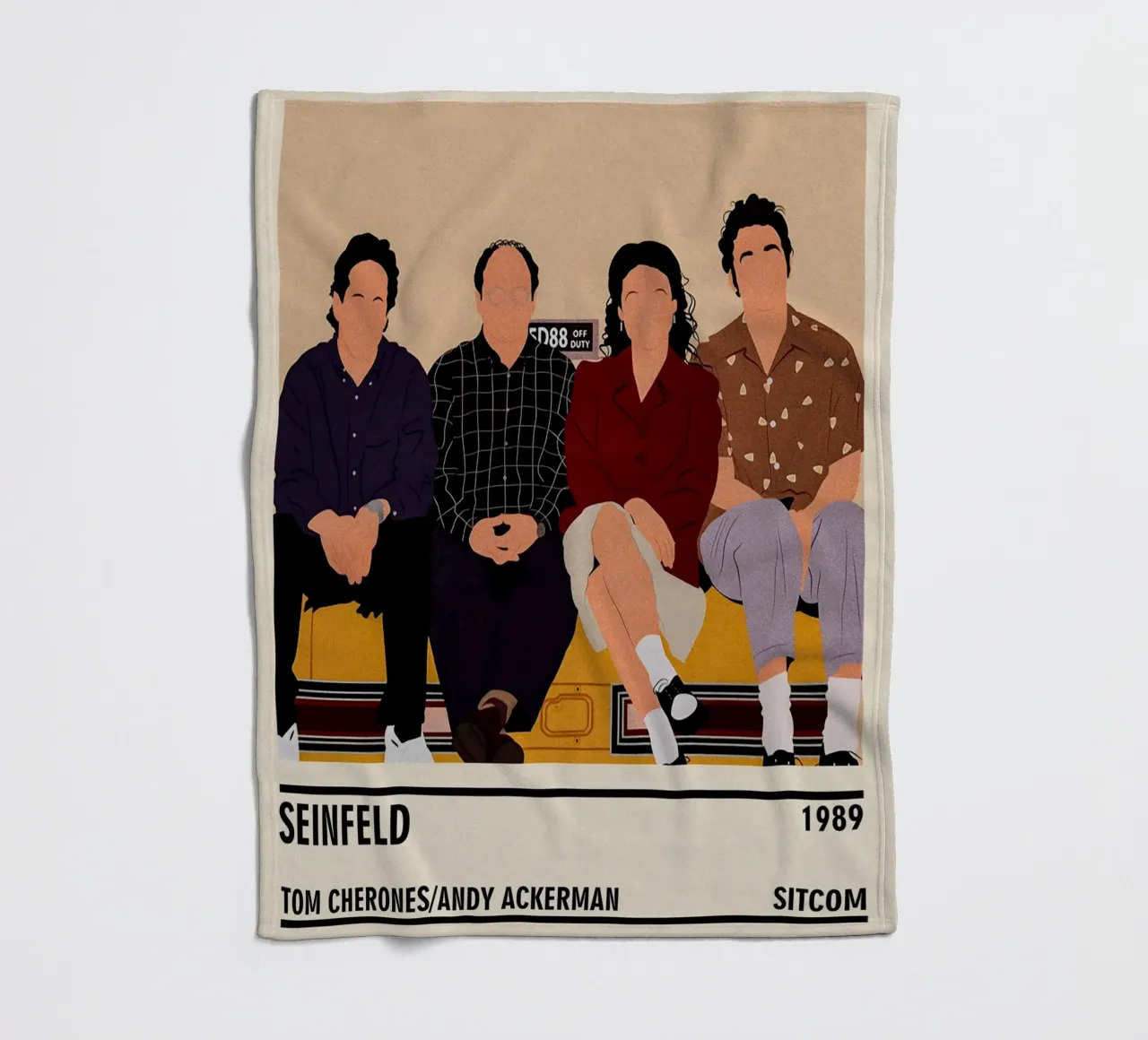 Seinfeld coperta in pile da TheArtstudio