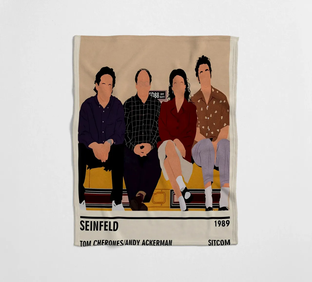 Seinfeld coperta in pile da TheArtstudio