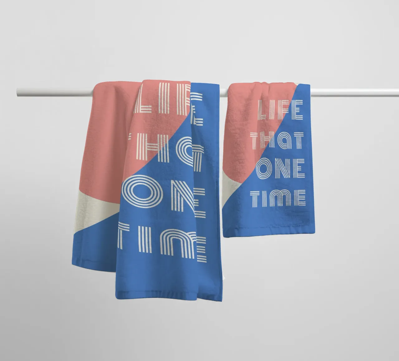 LIFE THAT ONE TIME asciugamano da bagno da natural neutral