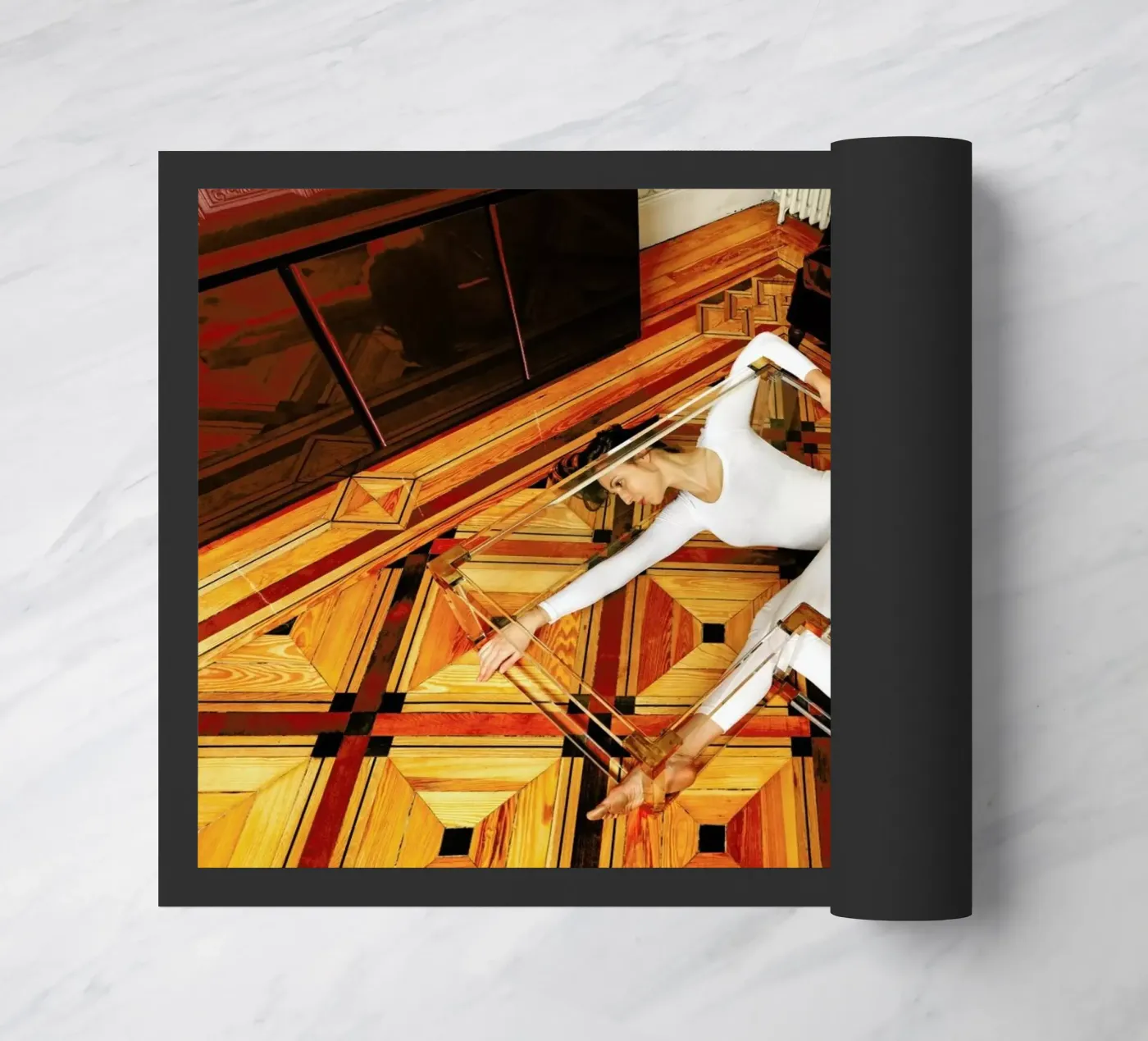 Madrid #3 doormat by The Urban Yoga