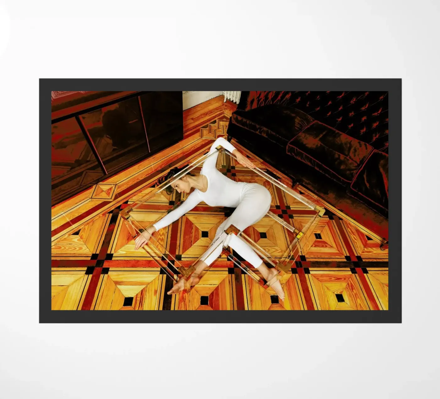 Madrid #3 doormat by The Urban Yoga