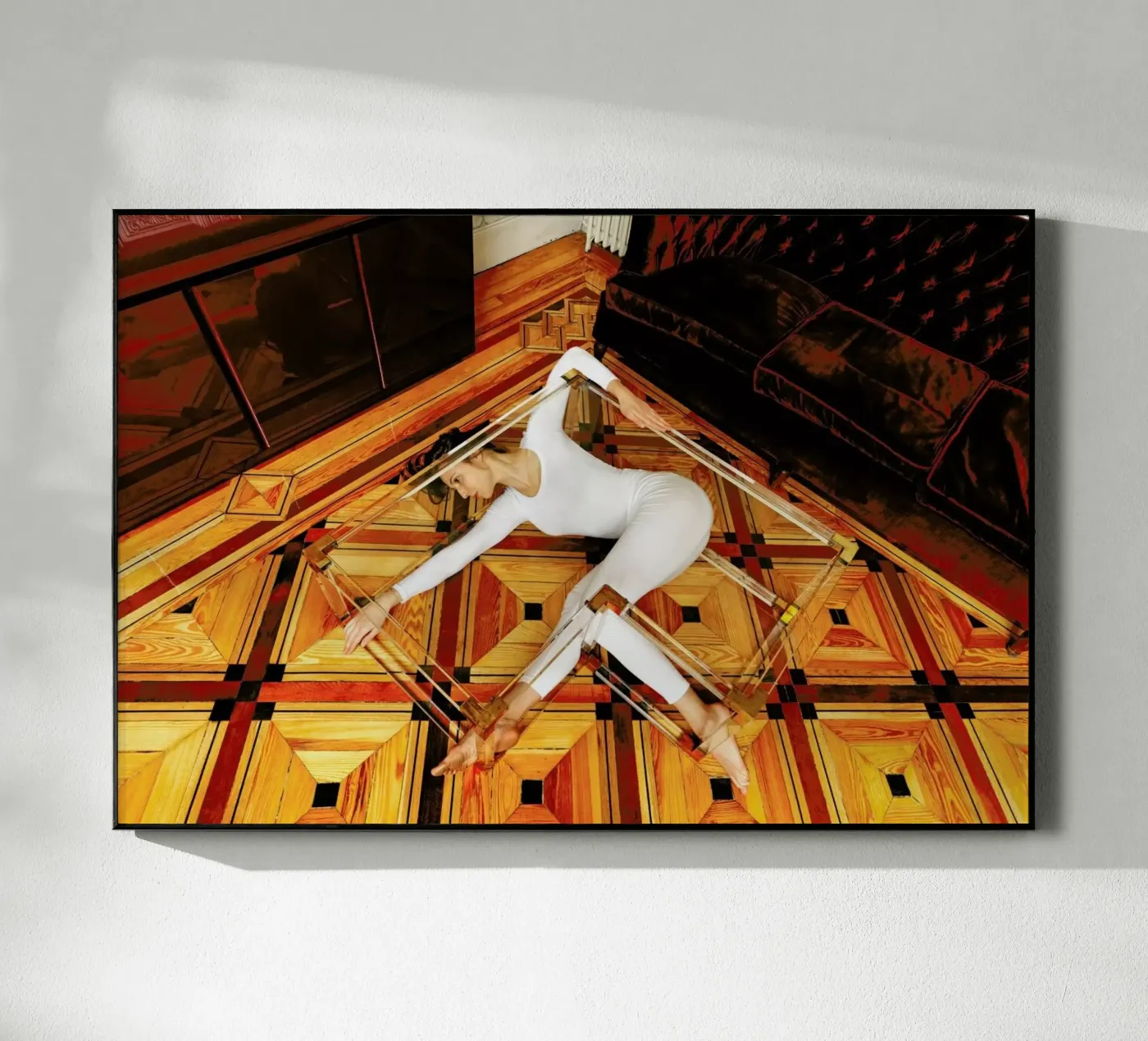 Madrid #3 Acryl-Glas von The Urban Yoga