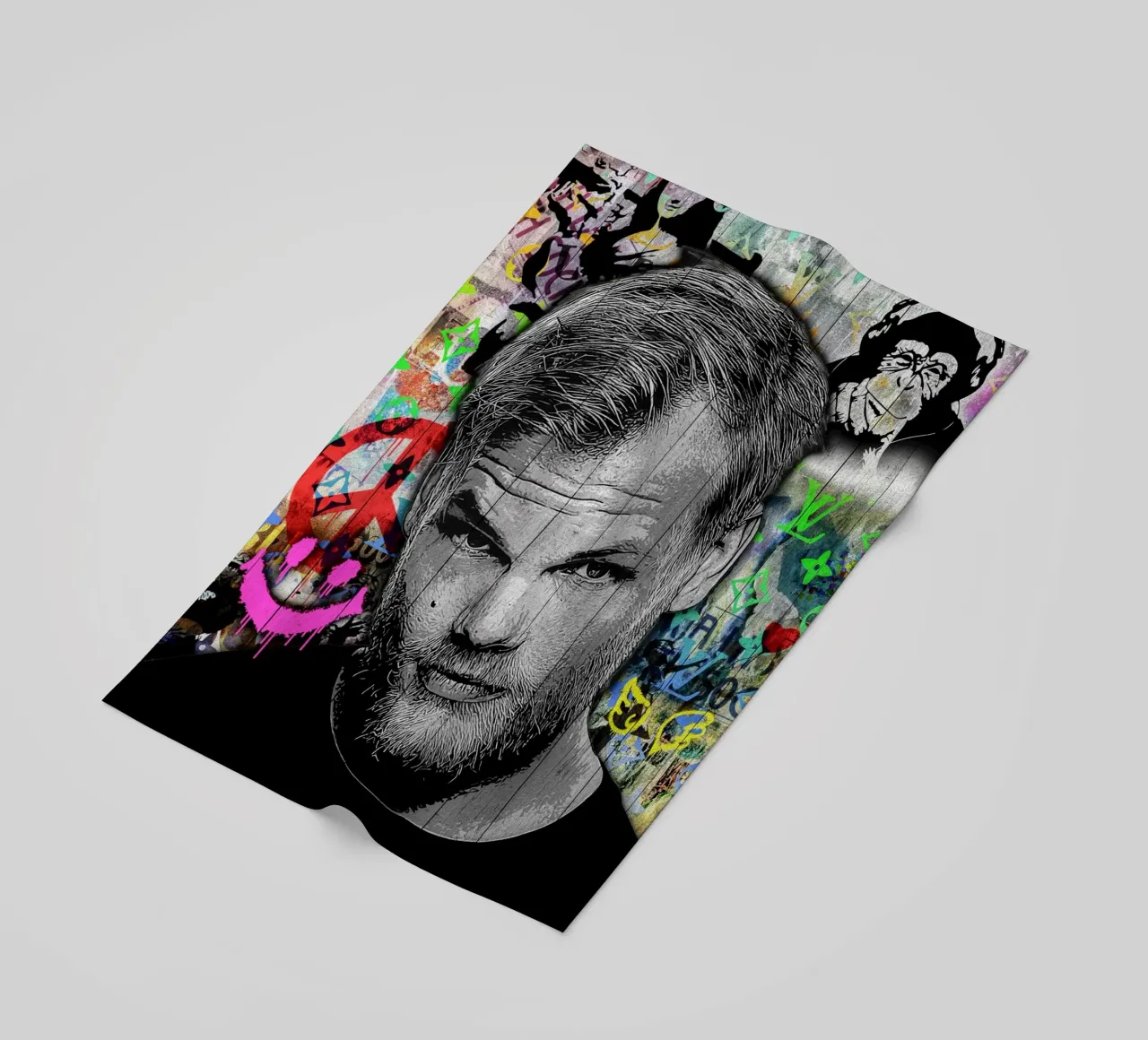 Pop art Avicii telo mare da FreeArtStudio
